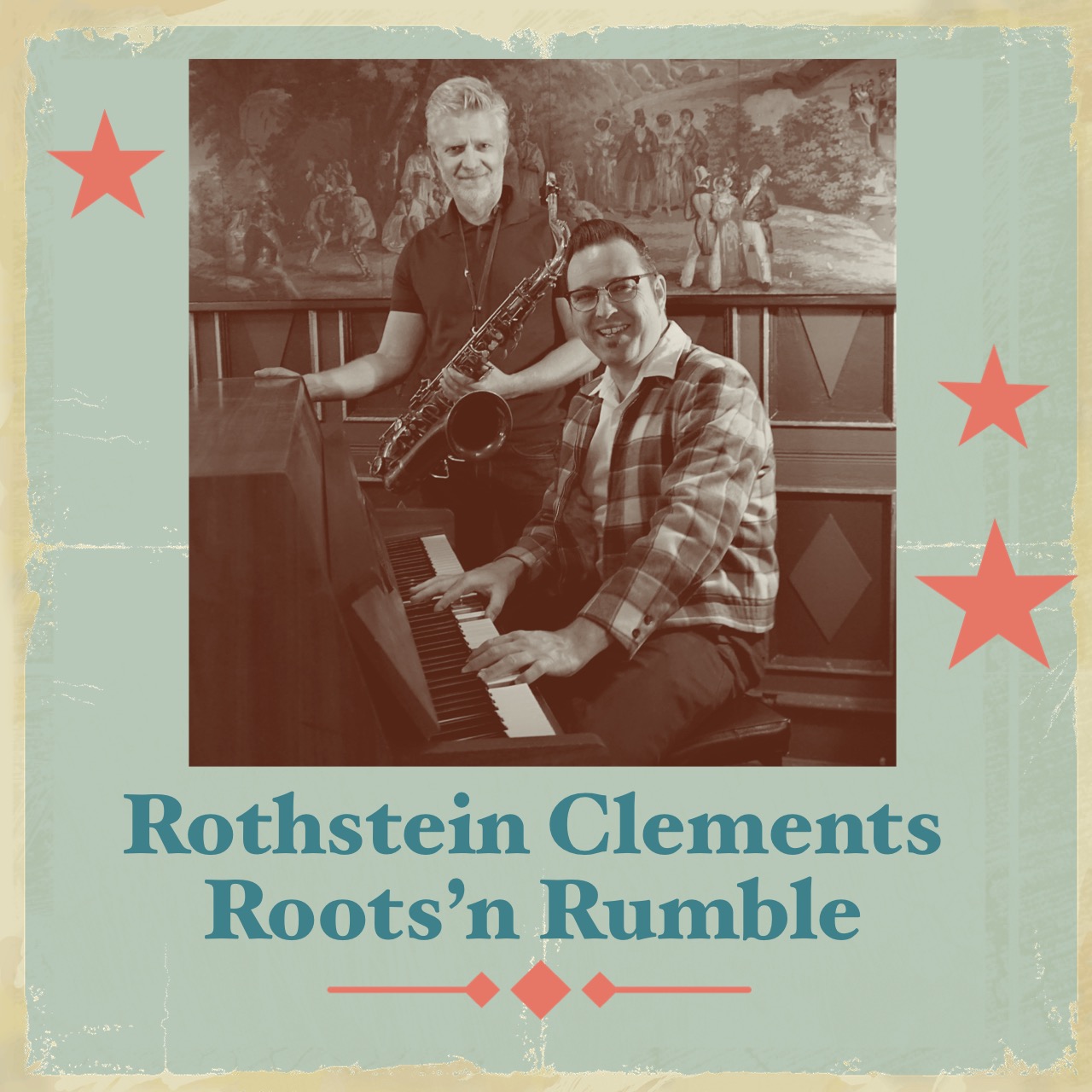 Bluesmatiné med 
Rothstein/Clements 
Roots'n'Rumble